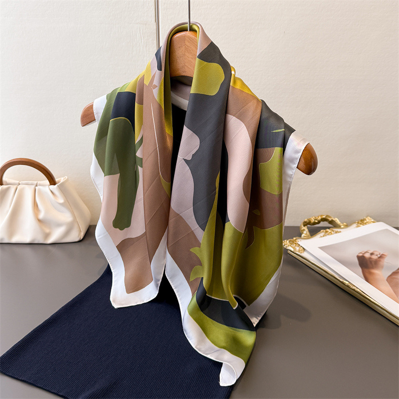 2026 Nieuwe Vrouwen Vierkante  - Scarf Silk Square recensie en prijs