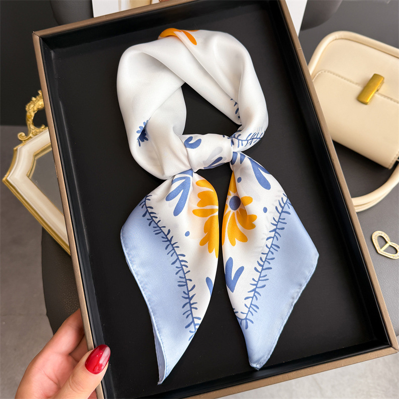 1Pc nieuwe bedrukte mode zijde - Scarf Silk Square recensie en prijs