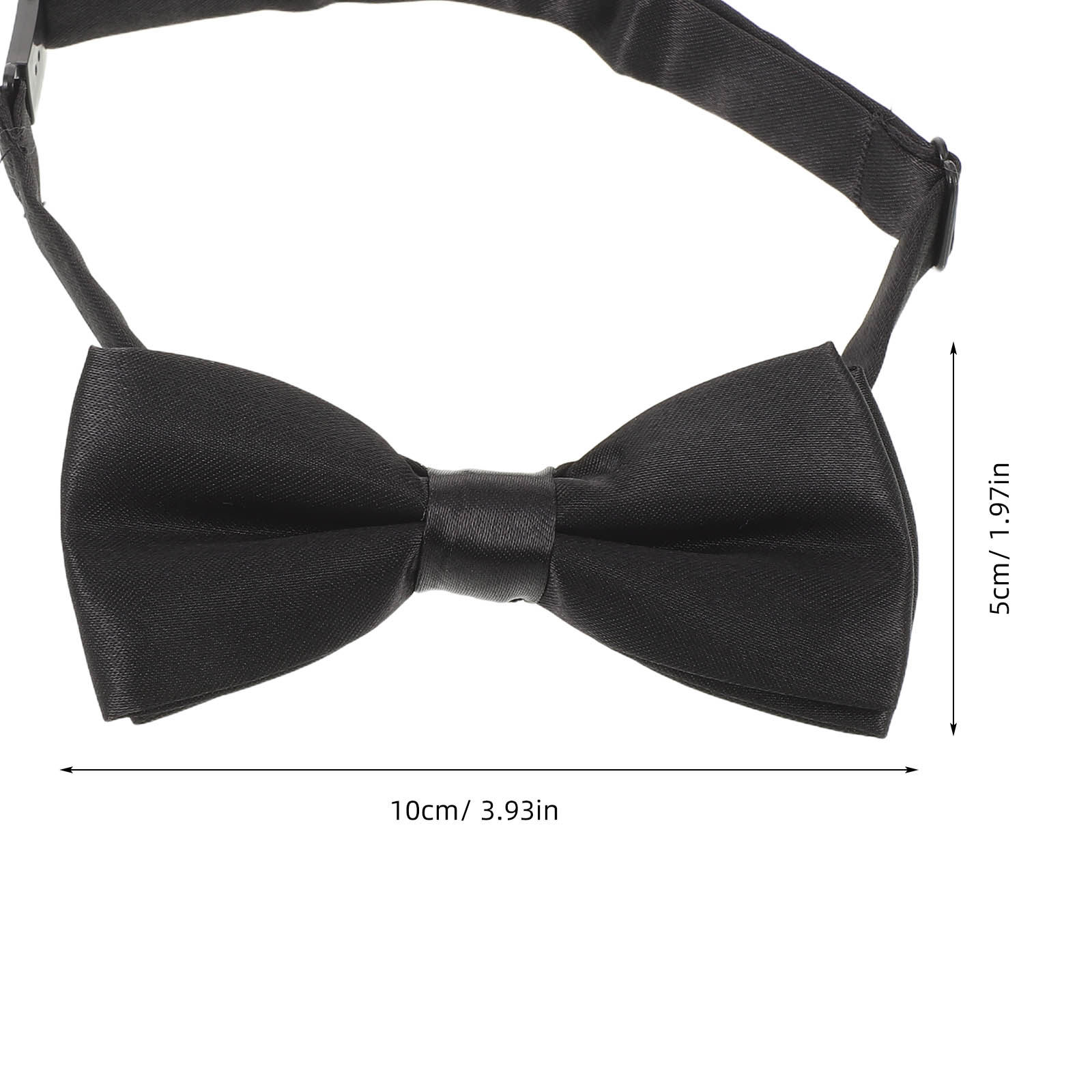 Zwarte, verstelbare kinder vli - Bow Tie Pre Tied recensie en prijs